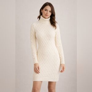 Moda International Cream Knit Sweater